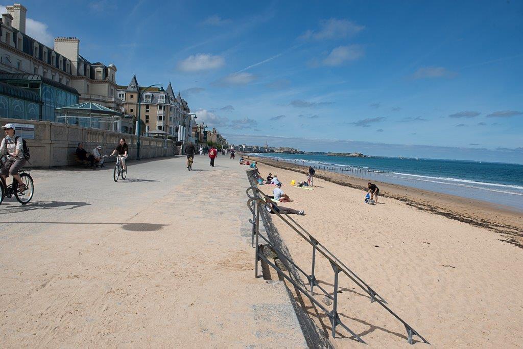 Bel Horizon, Au Pied De La Plage Du Sillon Saint-Malo Eksteriør bilde